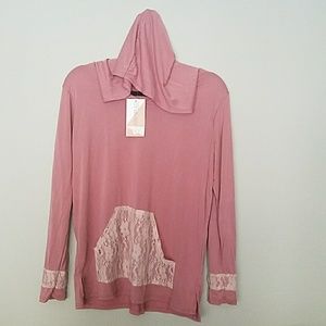 Honey and Lace Carmel hoodie